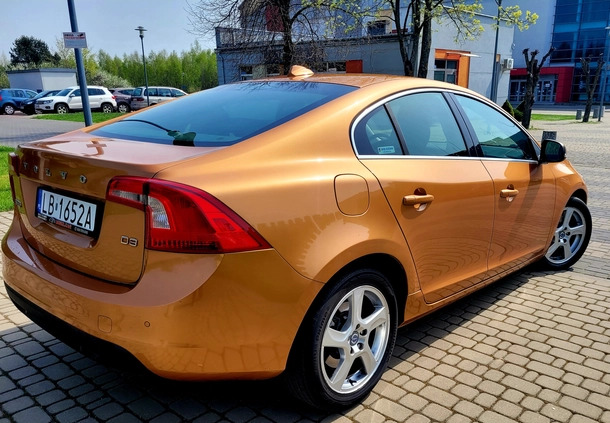 Volvo S60 cena 36900 przebieg: 155000, rok produkcji 2011 z Wolsztyn małe 106